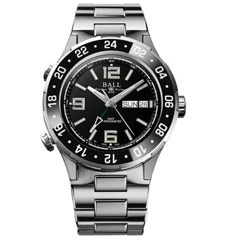 BALL ROADMASTER MARINE GMT 40MM LIMITED EDITION DG3000A - S7CJ - BK - Vincent Watch