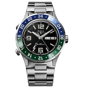 BALL ROADMASTER MARINE GMT 40MM LIMITED EDITION DG3030B - S9CJ - BK - Vincent Watch
