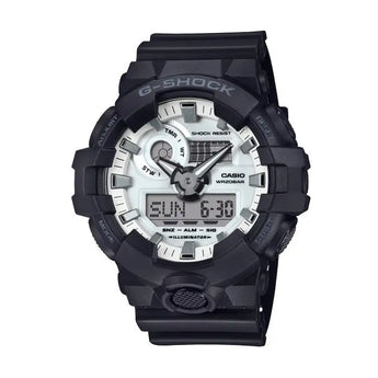 CASIO G - SHOCK WATCH "BLACK WHITE" GA - 700WD - 1ADR - Vincent Watch