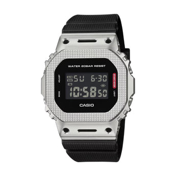 CASIO G - SHOCK WATCH STEEL BEZEL GM - 5600M - 1DR - Vincent Watch
