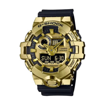 CASIO G - SHOCK WATCH STEEL BEZEL GM - 700G - 9ADR - Vincent Watch