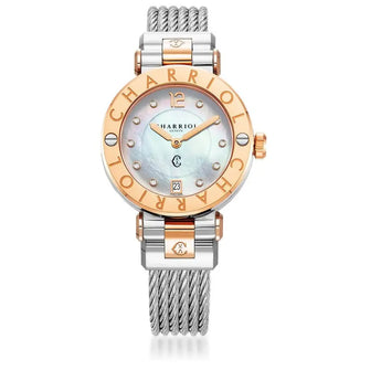 Charriol Navigator Cruise Quartz 36MM CR36SP.590.003 - Vincent Watch