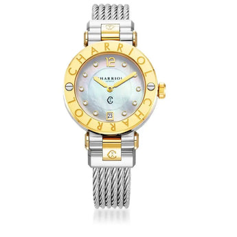 Charriol Navigator Cruise Quartz 36MM CR36SY.590.003 - Vincent Watch
