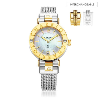 Charriol Navigator Cruise Quartz 36MM CR36SY.590.004 - Vincent Watch