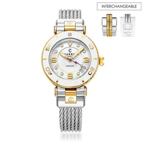 Charriol Navigator Surf Automatic 36MM SF36AWY.590.004 - Vincent Watch