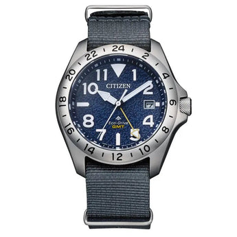 CITIZEN PROMASTER GMT ECO-DRIVE 39.5MM BJ7150-09L - Vincent Watch