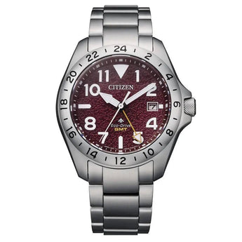 CITIZEN PROMASTER GMT ECO-DRIVE 39.5MM BJ7150-50W - Vincent Watch