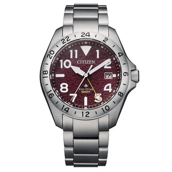 CITIZEN PROMASTER GMT ECO-DRIVE 39.5MM BJ7150-50W - Vincent Watch