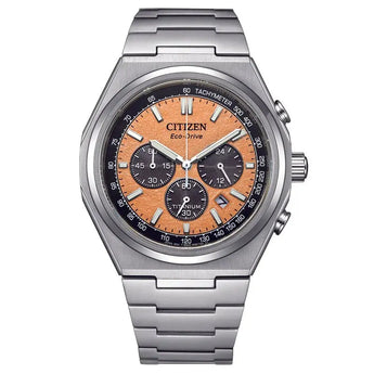 CITIZEN WATCH SUPER TITANIUM ZENSHIN CHRONOGRAPH 42MM ECO - DRIVE CA4610 - 85Z - Vincent Watch