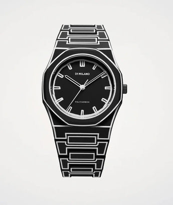 D1Milano Polycarbon Black Sketch 40MM D1 - PCBJ33 - Vincent Watch