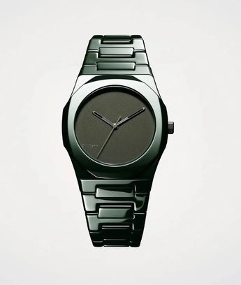 D1Milano Pure Green Ceramica Watch 37MM D1-CEBU04 - Vincent Watch