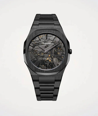 D1Milano Ultra Thin Black DLC 40MM D1-UTBJ31 - Vincent Watch