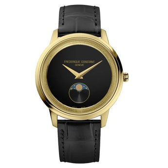 Frederique Constant Moneta Moonphase 37mm FC - 206B3S5 - Vincent Watch