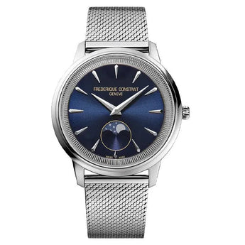 Frederique Constant Moneta Moonphase 37mm FC - 206N3S6B - Vincent Watch