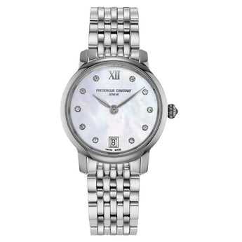 Frederique Constant Slimline Ladies 30mm FC - 220MPWD1S26B - Vincent Watch