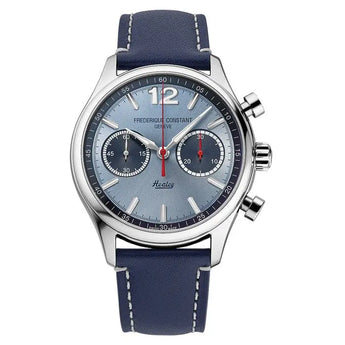 Frederique Constant Vintage Rally Healey Chronograph Automatic 42mm FC - 397HLBN5B6 - Vincent Watch