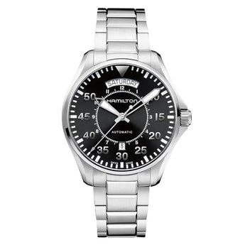 HAMILTON KHAKI AVIATION Pilot Day Date Auto 42mm H64615135 - Vincent Watch
