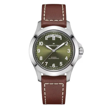 HAMILTON KHAKI FIELD King Day-Date Auto 40mm H64475560 - Vincent Watch