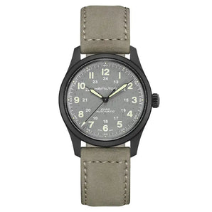 HAMILTON KHAKI FIELD TITANIUM AUTO 38MM H70215880 - Vincent Watch