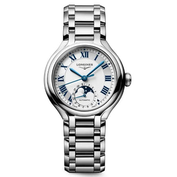 LONGINES PRIMALUNA MOONPHASE AUTOMATIC 34mm L81264716 - Vincent Watch
