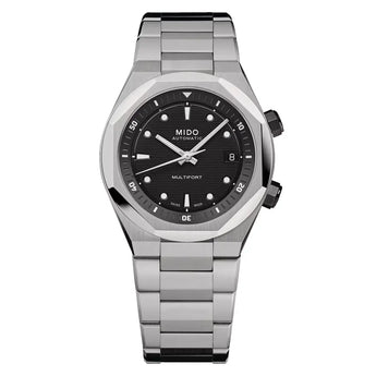 MIDO Multifort 8 Two Crowns 40MM M0475071105100 - Vincent Watch