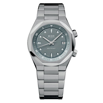 MIDO Multifort 8 Two Crowns 40MM M0475071108100 - Vincent Watch