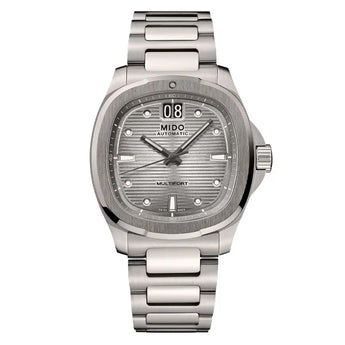 MIDO MULTIFORT TV BIG DATE TITANIUM 40MM M0495264408100 - Vincent Watch