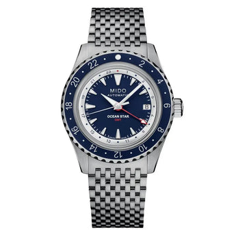 MIDO OCEAN STAR GMT 200 40.5MM M0268291804100 - Vincent Watch