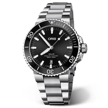 ORIS AQUIS DATE 43.5MM 01 733 7730 4134 - 07 8 24 05PEB - Vincent Watch