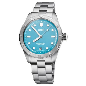 ORIS DIVERS SIXTY - FIVE 'Cotton Candy' 38MM 01 733 7771 4055 - 07 8 19 18 - Vincent Watch