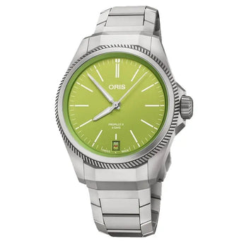 ORIS PROPILOT X Kermit Edition CALIBRE 400 39MM 01 400 7778 7157 - Set - Vincent Watch