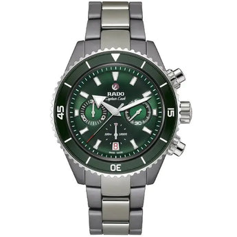 Rado Captain Cook High - Tech Ceramic Automatic Chronograph 43MM R32189313 - Vincent Watch