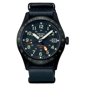 SEIKO 5 WATCH SKX AUTOMATIC FIELD DEPLOY MECHANICAL GMT 39.4MM SSK025K1 - Vincent Watch
