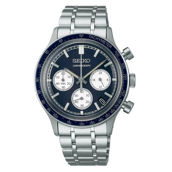 SEIKO CHRONOGRAPH QUARTZ MEN WATCH 38.7MM SSB477P1 - Vincent Watch