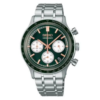 SEIKO CHRONOGRAPH QUARTZ MEN WATCH 38.7MM SSB481P1 - Vincent Watch