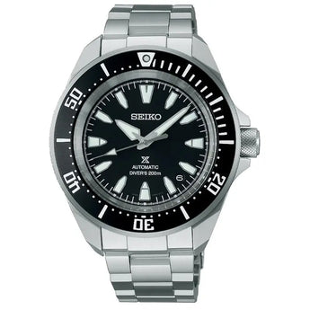 SEIKO WATCH AUTOMATIC PROSPEX 41.7MM SRPL13K1 4R BLACK DIVER’S MEN WATCH - Vincent Watch