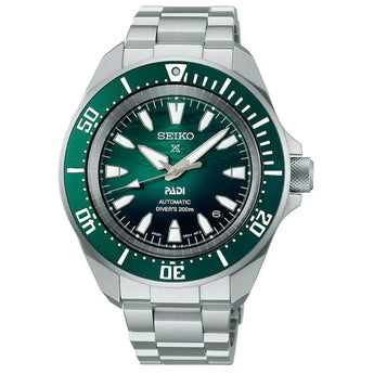 SEIKO WATCH AUTOMATIC PROSPEX 41.7MM SRPL53K1 PADI 60TH ANNIVERSARY 4R BLACK DIVER’S MEN WATCH - Vincent Watch