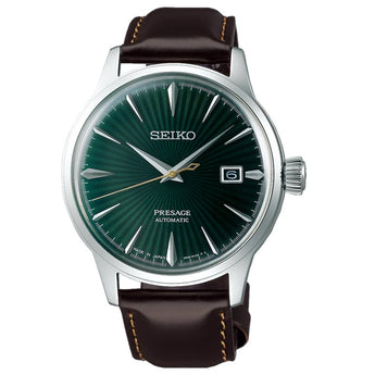 SEIKO WATCH PRESAGE AUTOMATIC ‘MOCKINGBIRD’ COCKTAIL 40.5MM SRPD37J1 - Vincent Watch