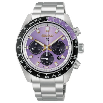 SEIKO WATCH PROSPEX SPEEDTIMER "EDO PURPLE" 145TH ANNIVERSARY LIMITED EDITION 40.5MM HBJ005P1 - Vincent Watch
