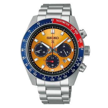 SEIKO WATCH PROSPEX SPEEDTIMER SOLAR 1969 RECREATION 41.4MM SSC947P1 - Vincent Watch