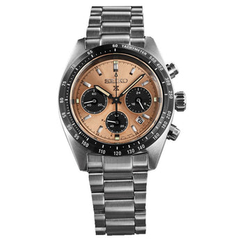 SEIKO WATCH PROSPEX SPEEDTIMER SOLAR 1969 RECREATION "THE POINT GUARD OF WATCHES" 39MM SSC951P1 - Vincent Watch