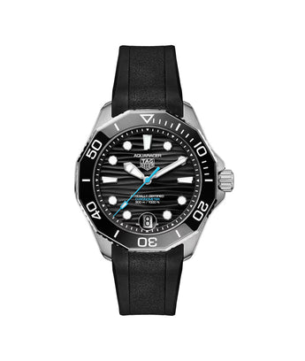 TAG Heuer Aquaracer 42mm Rubber Watch WBP5110.FT6257 - Vincent Watch