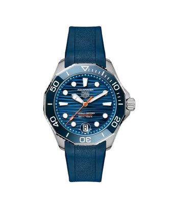 TAG Heuer Aquaracer 42mm Rubber Watch WBP5111.FT6259 - Vincent Watch