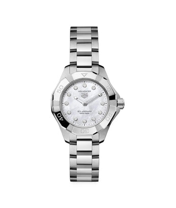 TAG Heuer Aquaracer Solargraph 28mm Watch WBP141H.BA0049 - Vincent Watch