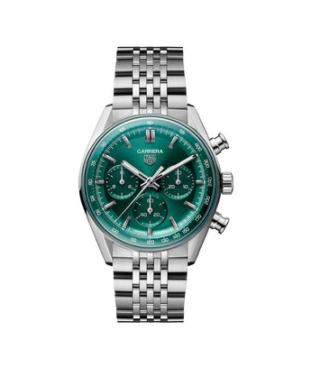 TAG HEUER CARRERA Automatic Chronograph Glassbox 41mm CBS2115.BA0053 - Vincent Watch