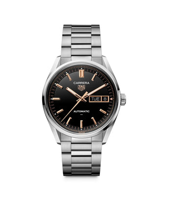 TAG Heuer Carrera Day - Date Automatic 41mm Stainless Steel Watch WDA2111.BA0043 - Vincent Watch