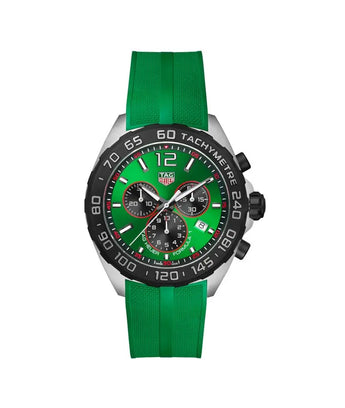TAG Heuer Formula 1 Chronograph 43mm Rubber Watch CAZ101AP.FT8056 - Vincent Watch