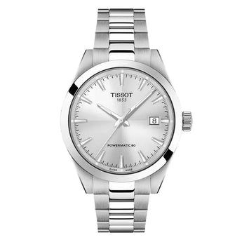 TISSOT WATCH GENTLEMAN POWERMATIC 80 SILICIUM 38MM T1658071103100 - Vincent Watch