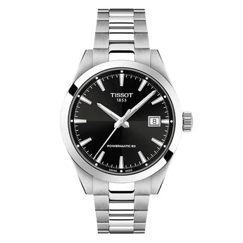 TISSOT WATCH GENTLEMAN POWERMATIC 80 SILICIUM 38MM T1658071105100 - Vincent Watch