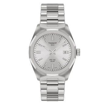 TISSOT WATCH PRC 100 SOLAR 34MM T1518221103100 - Vincent Watch